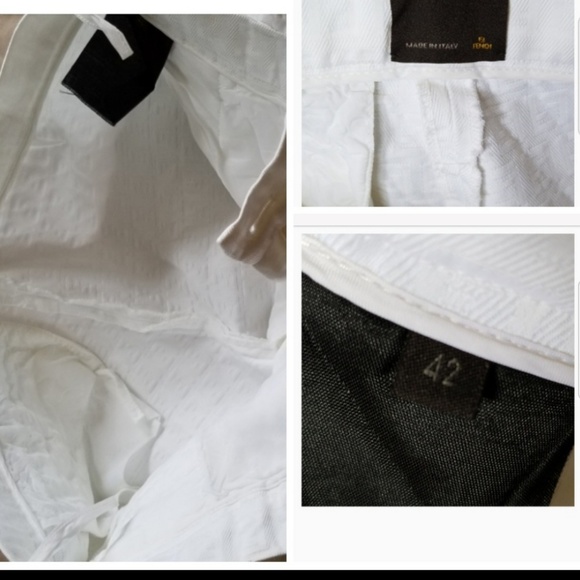 🎈Reduced! Fendi logo pants zucca trousers $900 - Picture 8 of 10